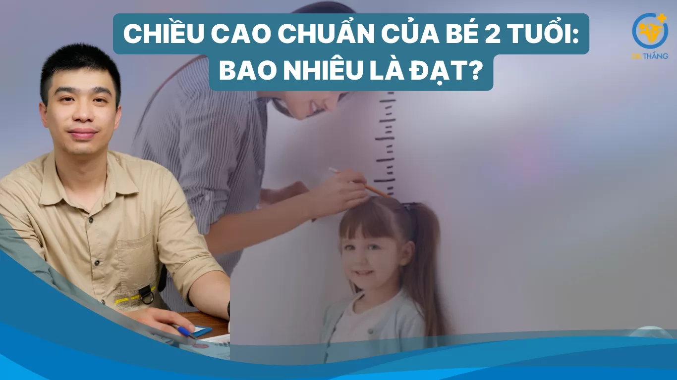 Chiều cao chuẩn của bé 2 tuổi: Bao nhiêu là đạt?