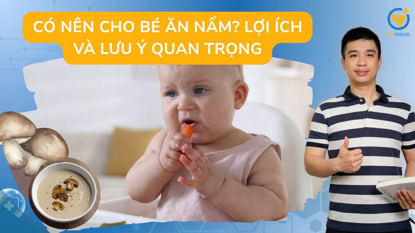 Có nên cho bé ăn nấm? Lợi ích và lưu ý quan trọng